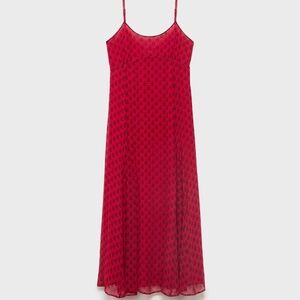 NWT Mango Floral Print Chiffon Dress